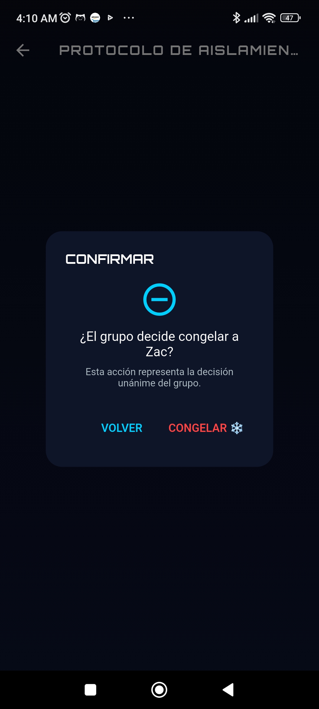 Selección de Votos — Node Protocol